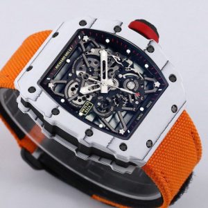 Richard Mille RM 35-01 Nadal Super Clone Watch in Carbon Fibre 1134533657 - front view | Richard Mille