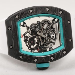 Richard Mille RM055 NTPT Carbon Fibre Super Clone Watch for Sale 1132993139 - front view | Richard Mille