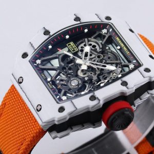 Richard Mille RM 35-01 Nadal Super Clone Watch in Carbon Fibre 1134533657 - side view | Richard Mille